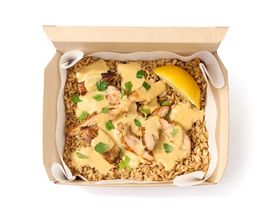 Satay Chicken Small Rice Box