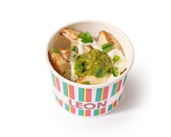 Salsa Verde and Aioli Chicken Mezze Pot