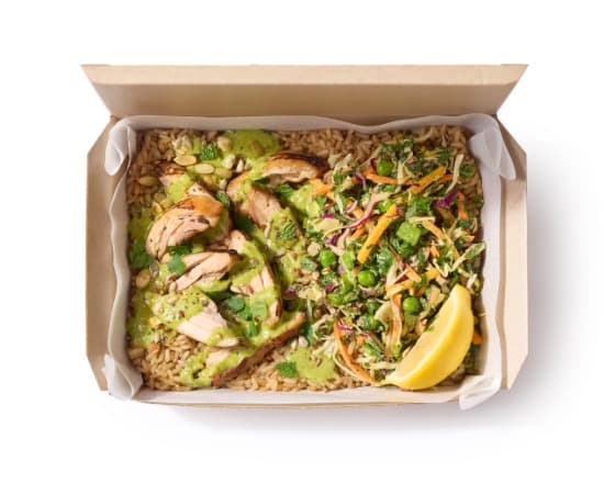 Aji Verde Chicken Big Rice Box