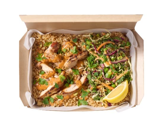 Chantal's Romesco Chicken Big Rice Box