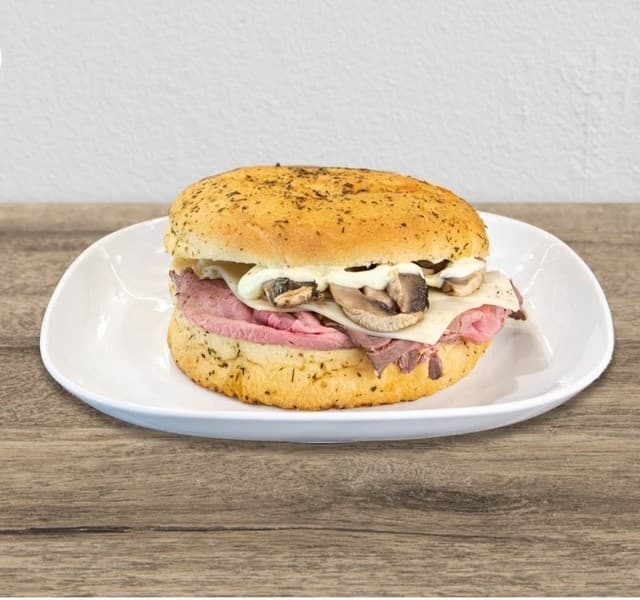 Beef Portobello Sandwich