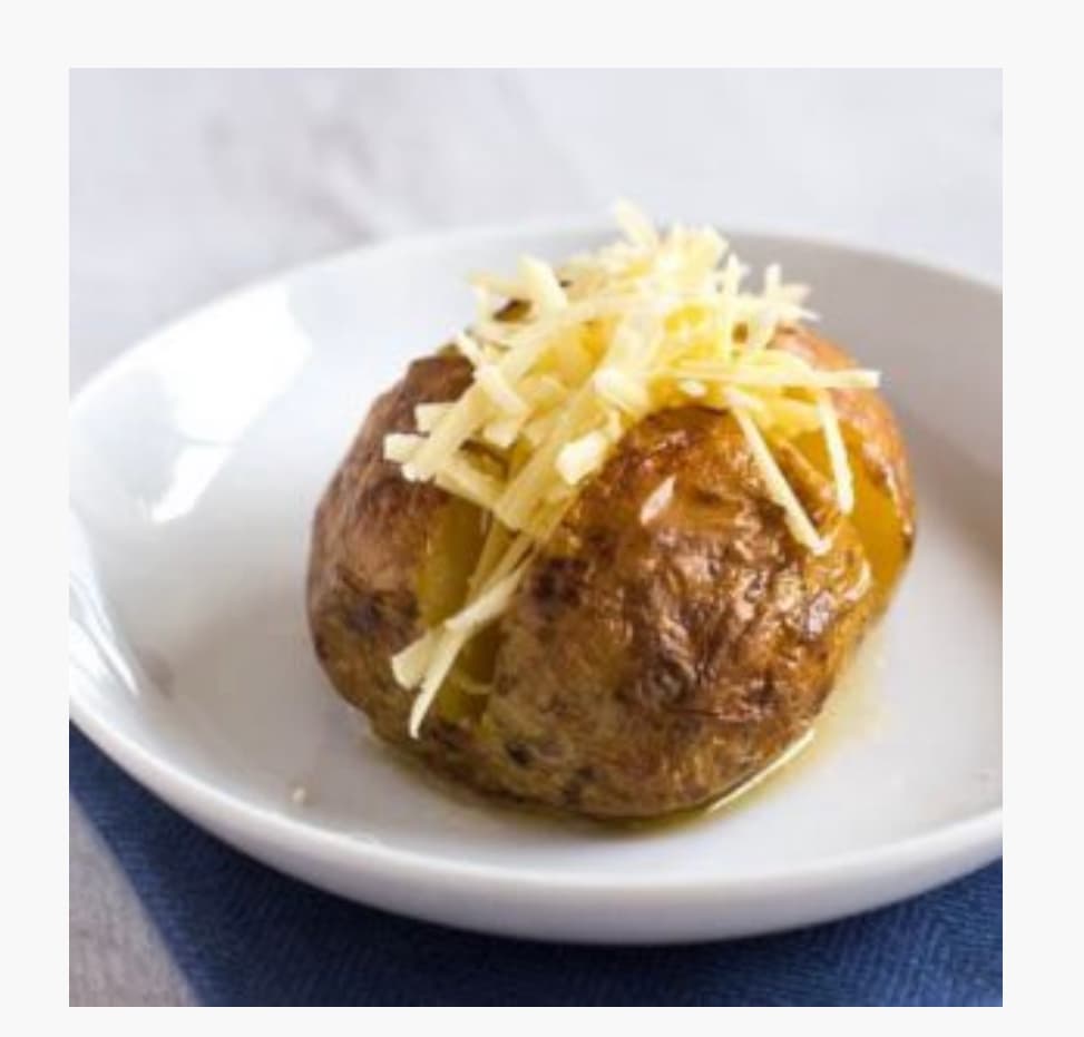 Jacket Potato with Cheddar Cheese