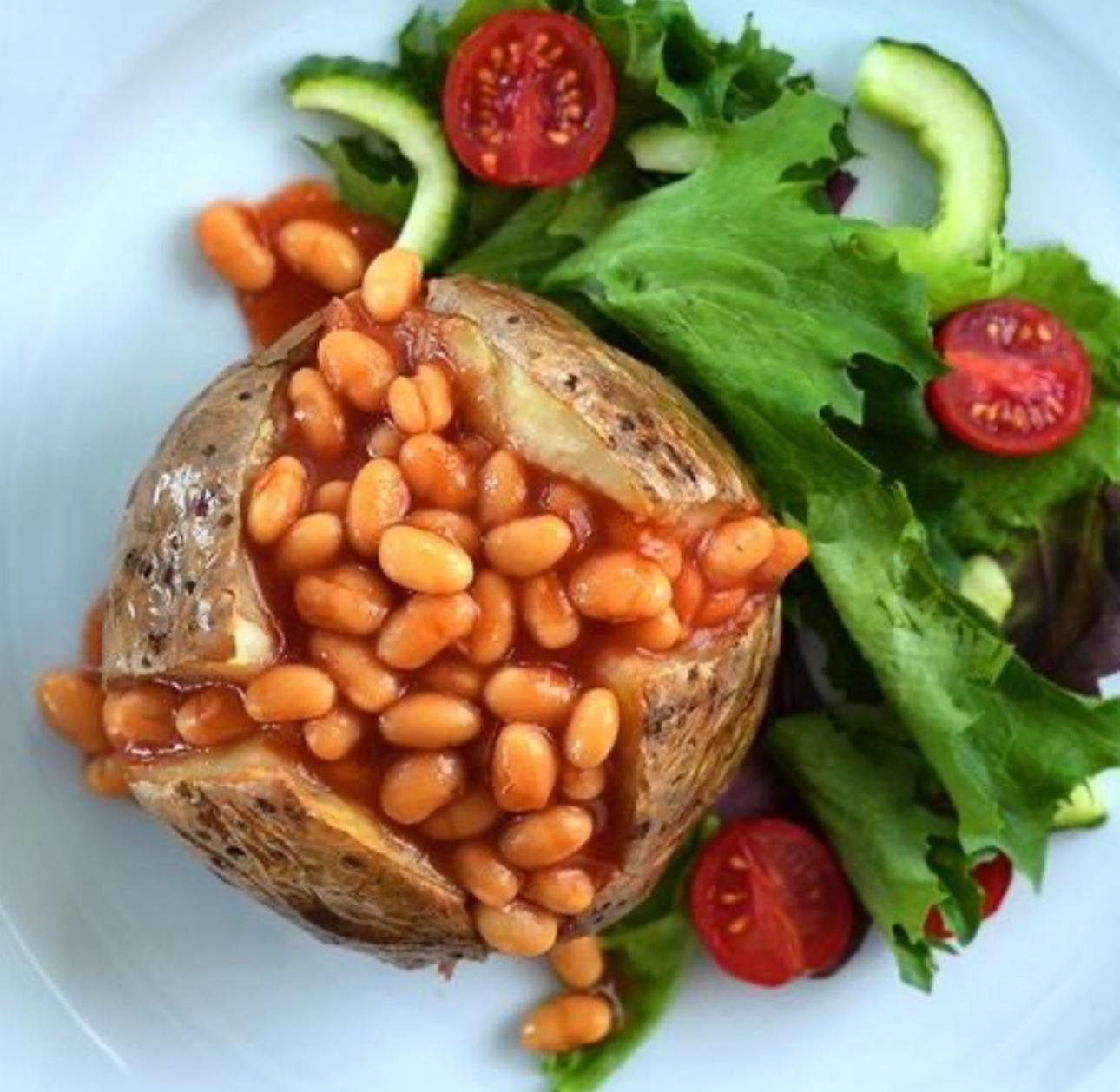 Jacket Potato with Beans