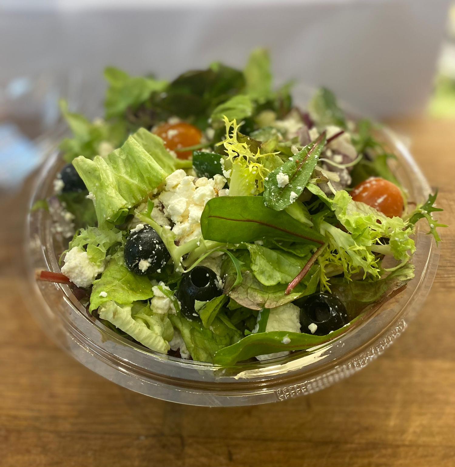 Greek Hummus Salad