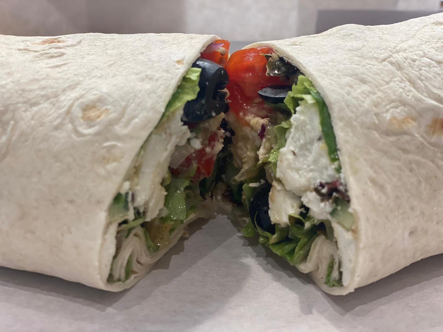 Greek Hummus Wrap