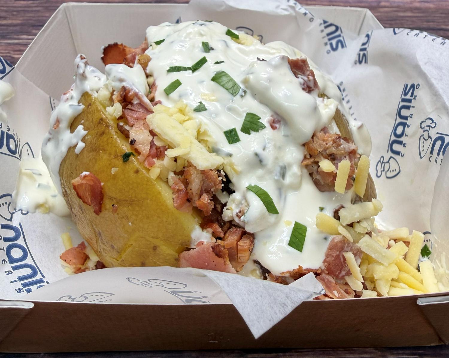 New Yorker jacket potato