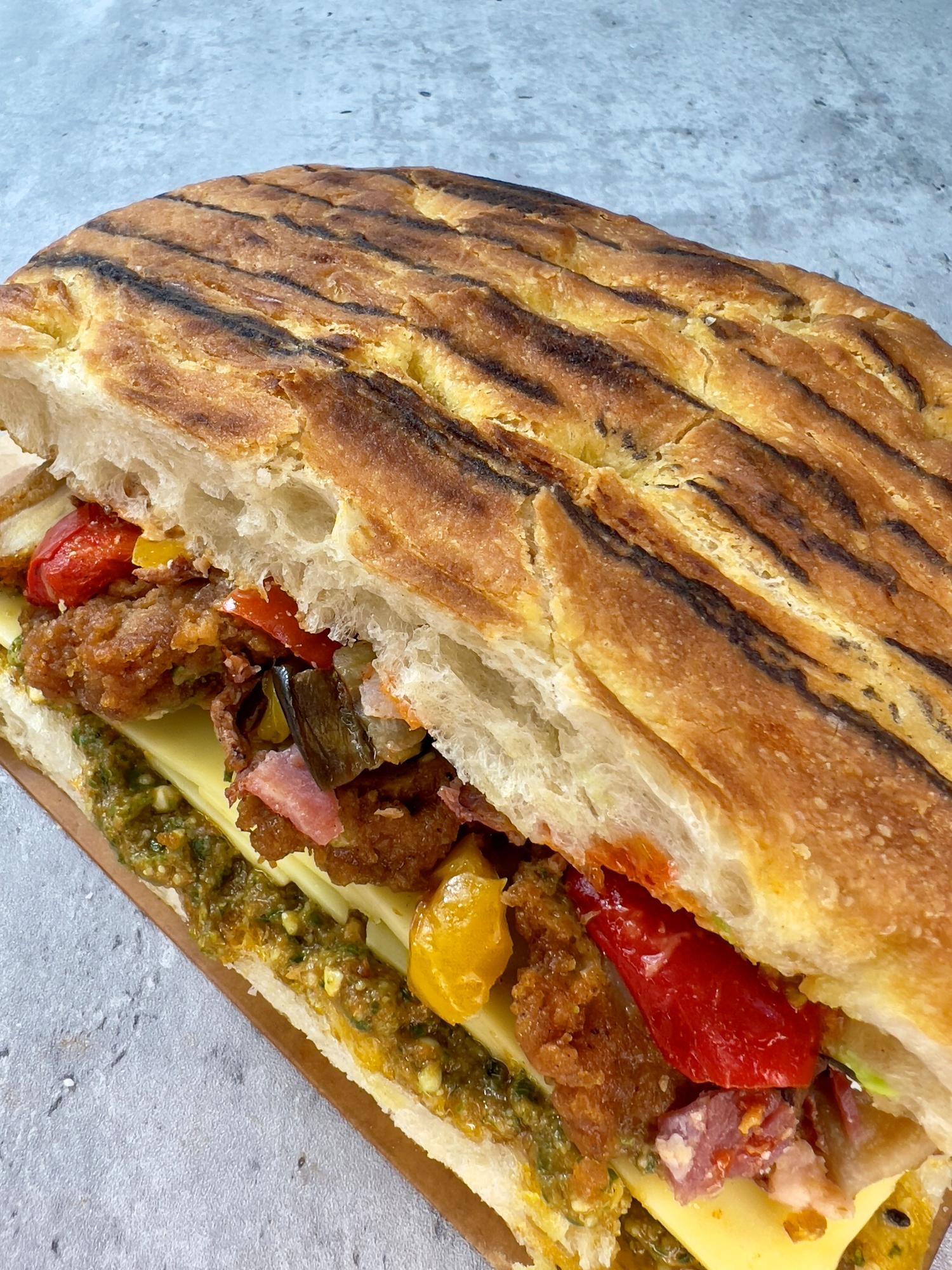 Milanese picante focaccia