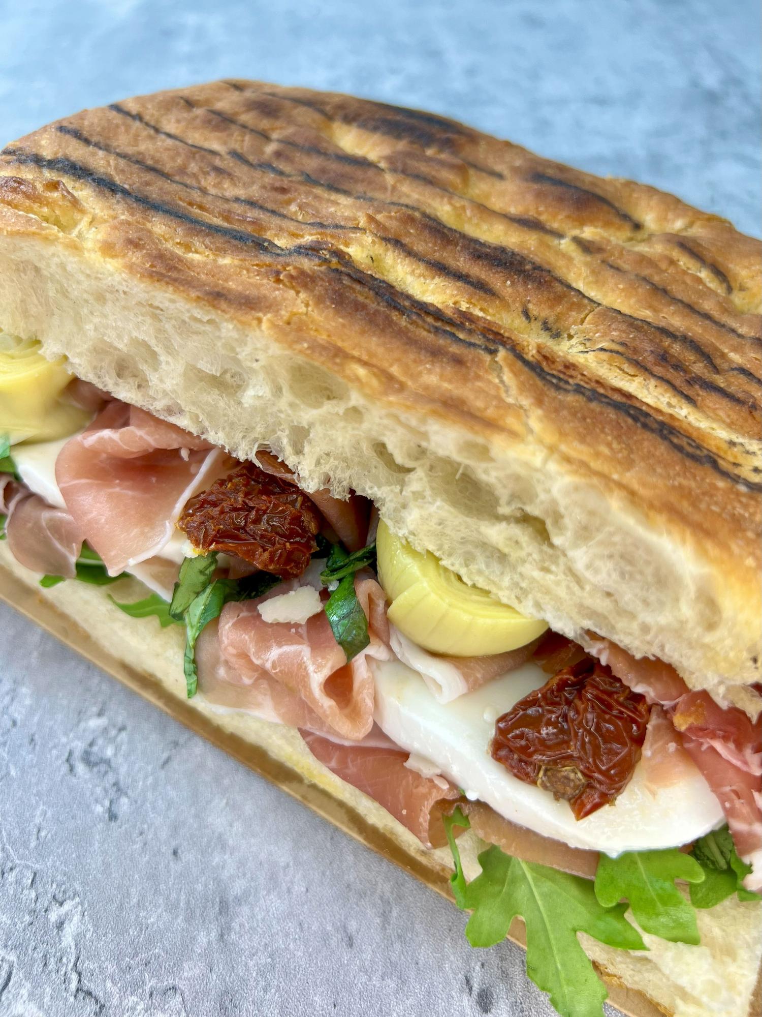 Parmigiana focaccia