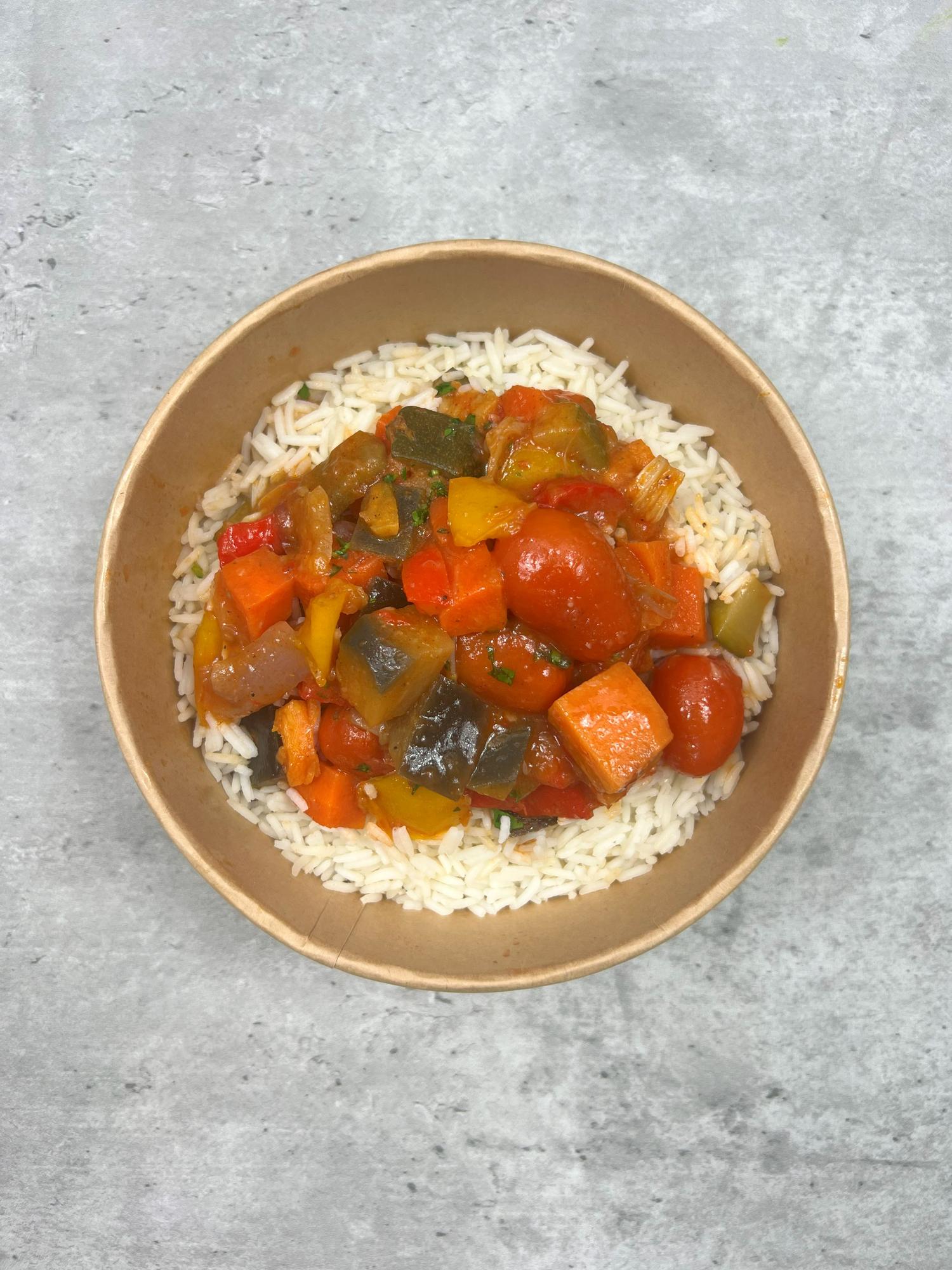 Vegetable Ragu & Rice
