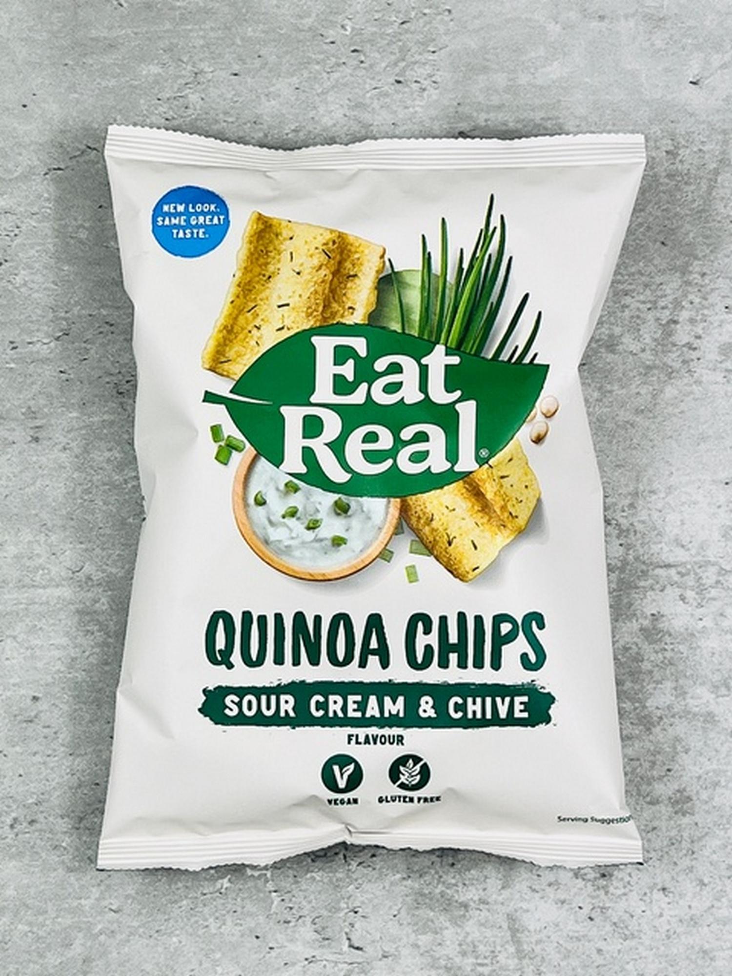 Quinoa Chips (sour cream & chive)