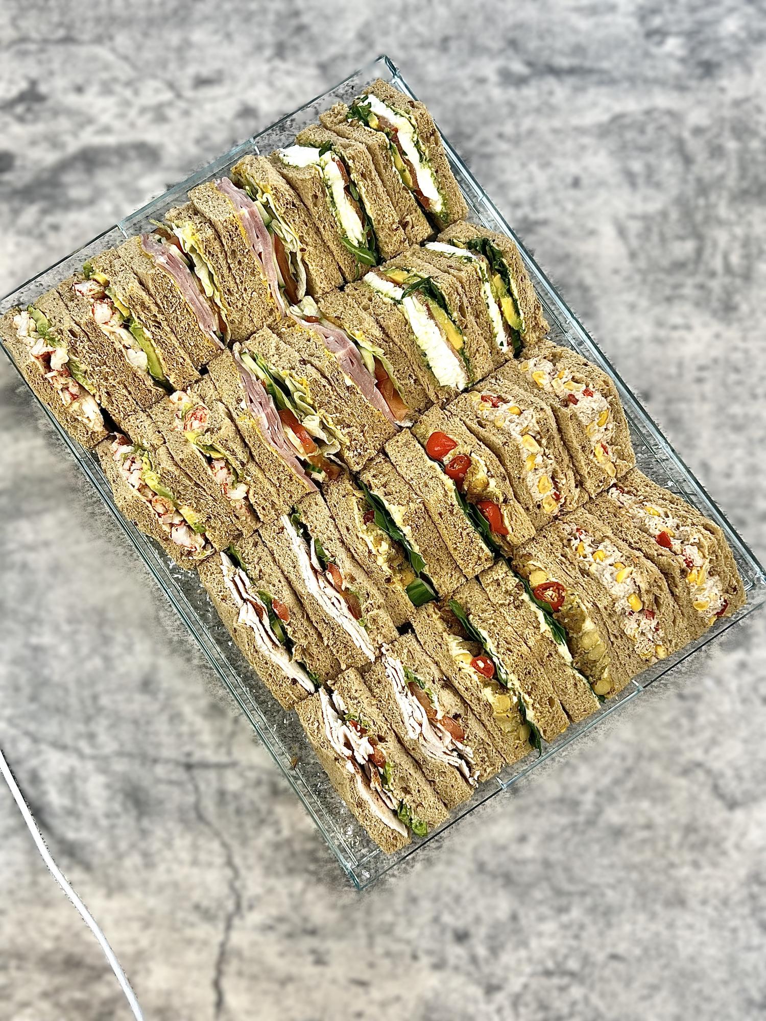Regular sandwich platter