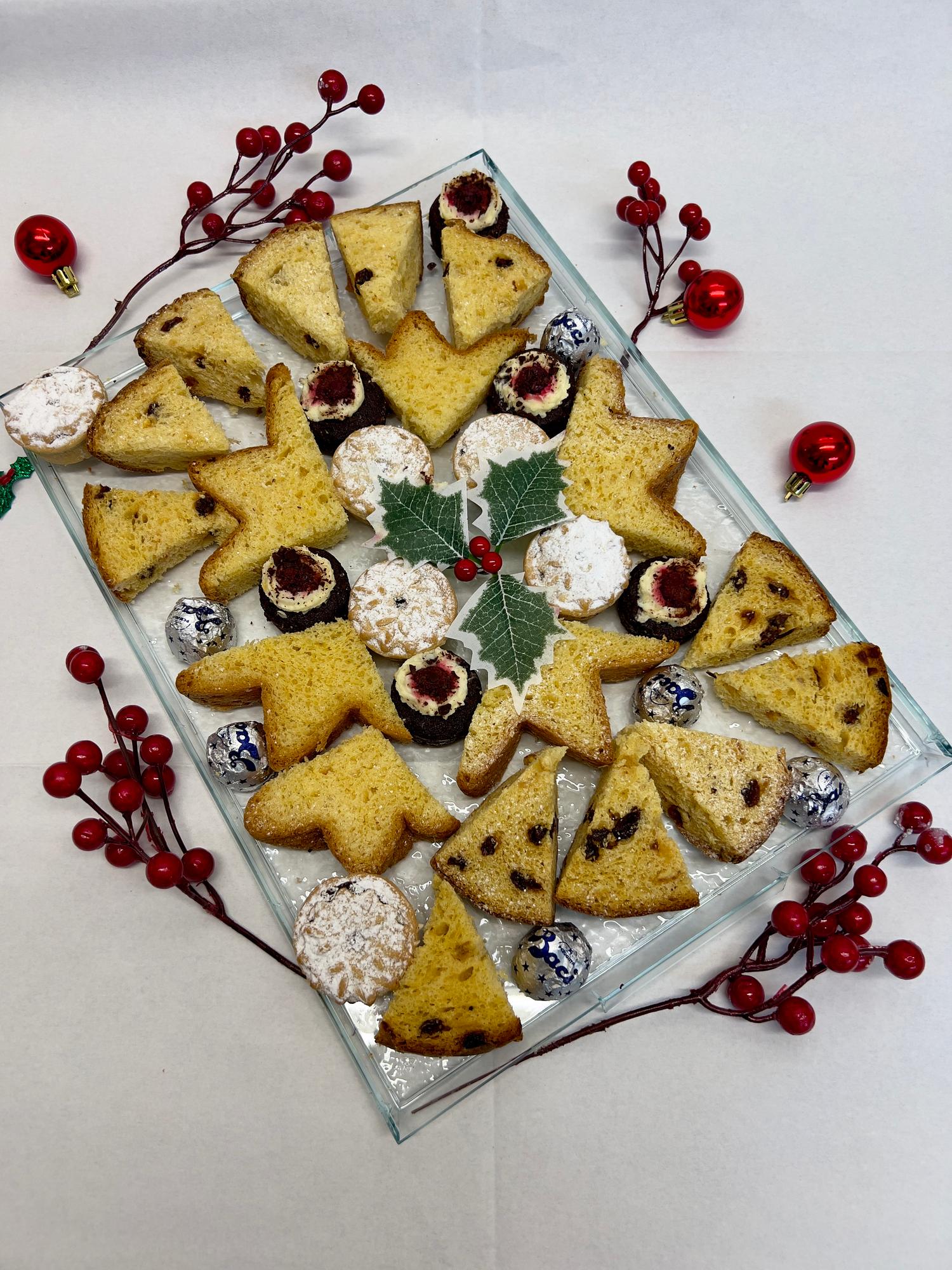 Christmas sweat treats platter