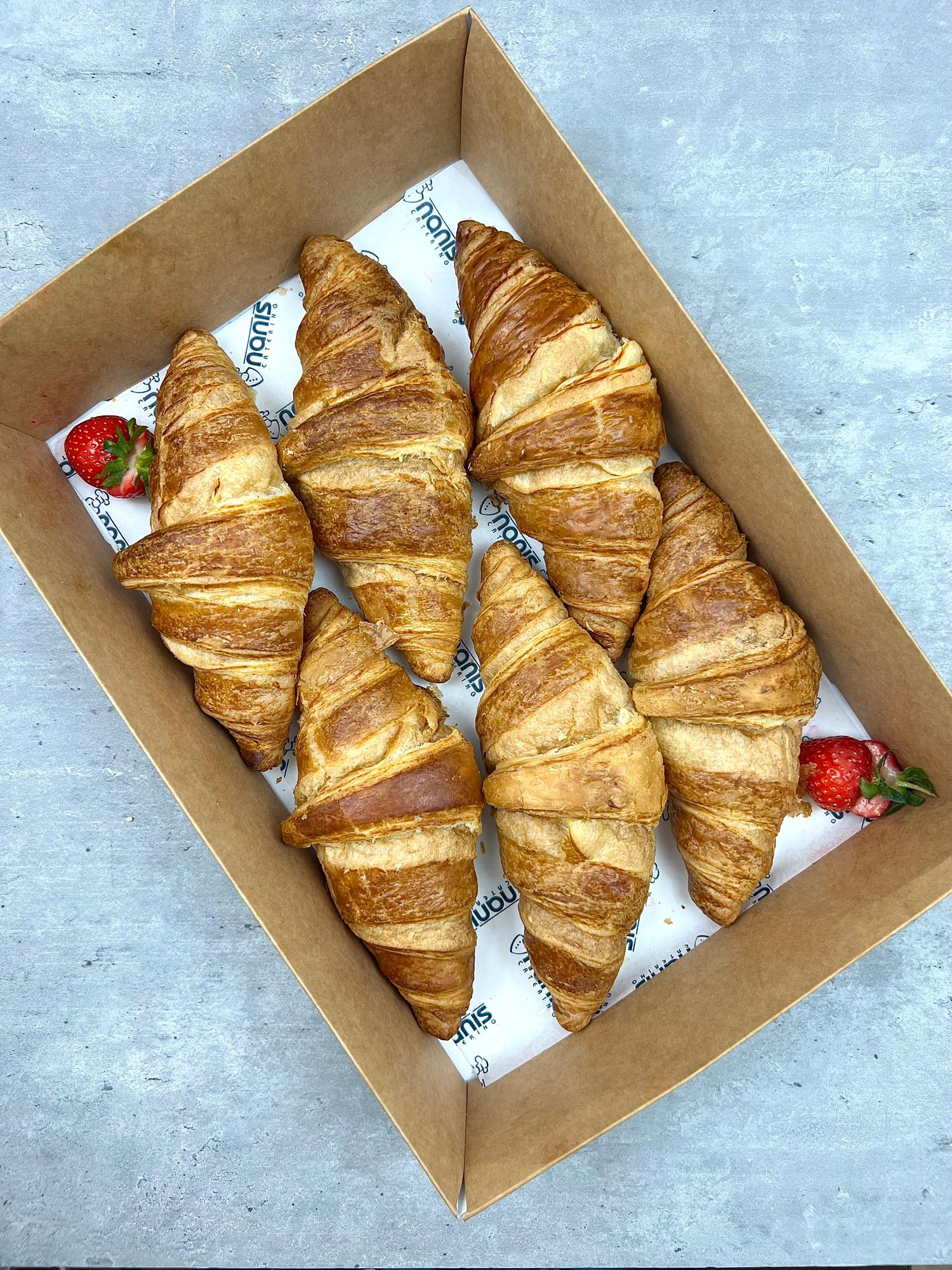 All butter croissant platter to share