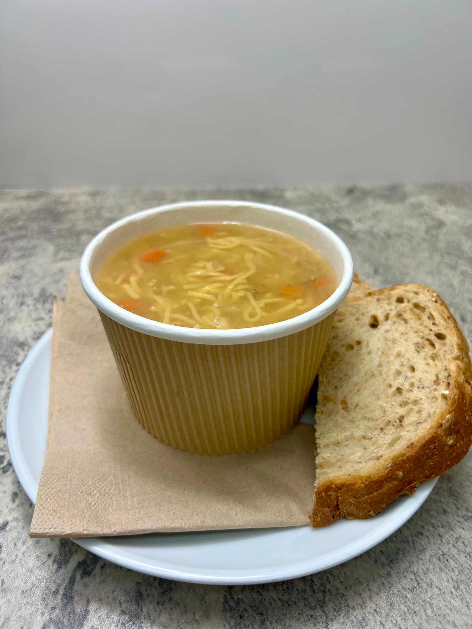 Chicken & root vegetable soup