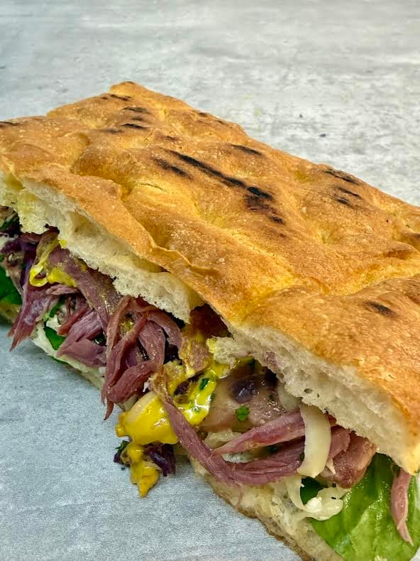 Salt Beef Focaccia *Tuesdays Only*