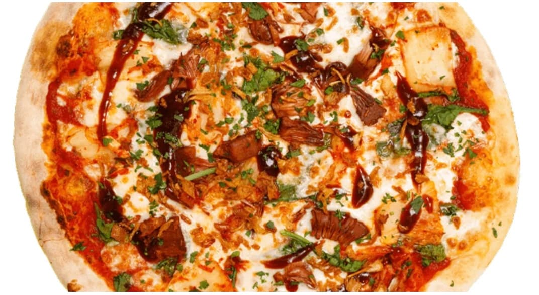 Eaten Alive BBQ Kimchi Pizza