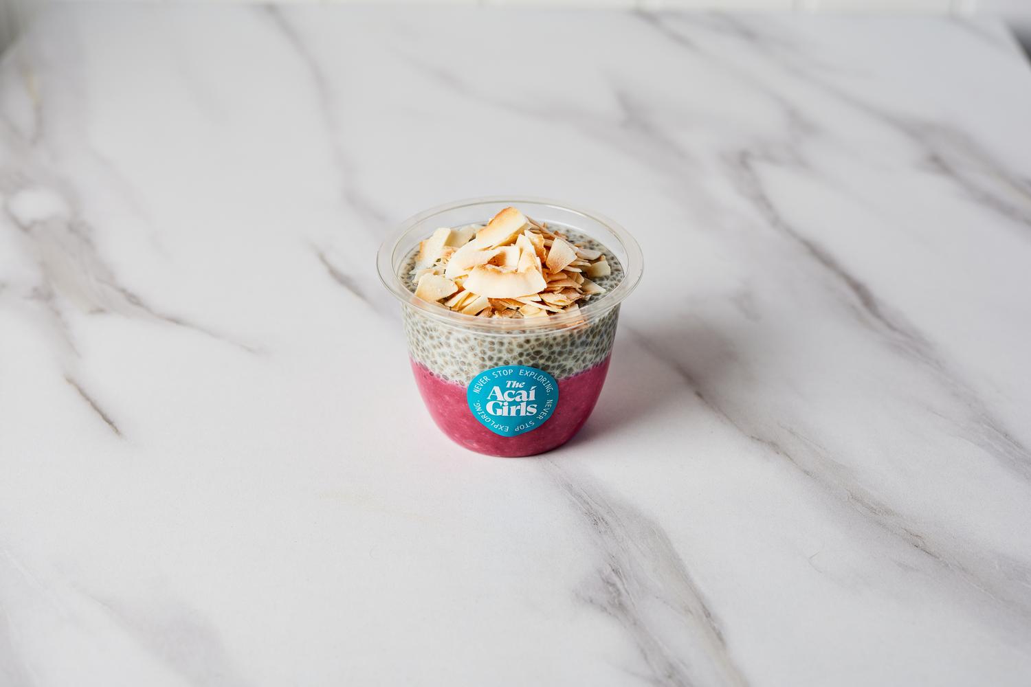 Berry Overnight Oats and Chia Pudding