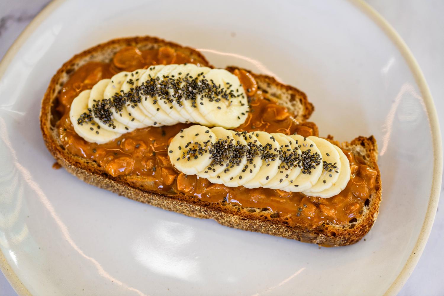 PB & Banana on Toast
