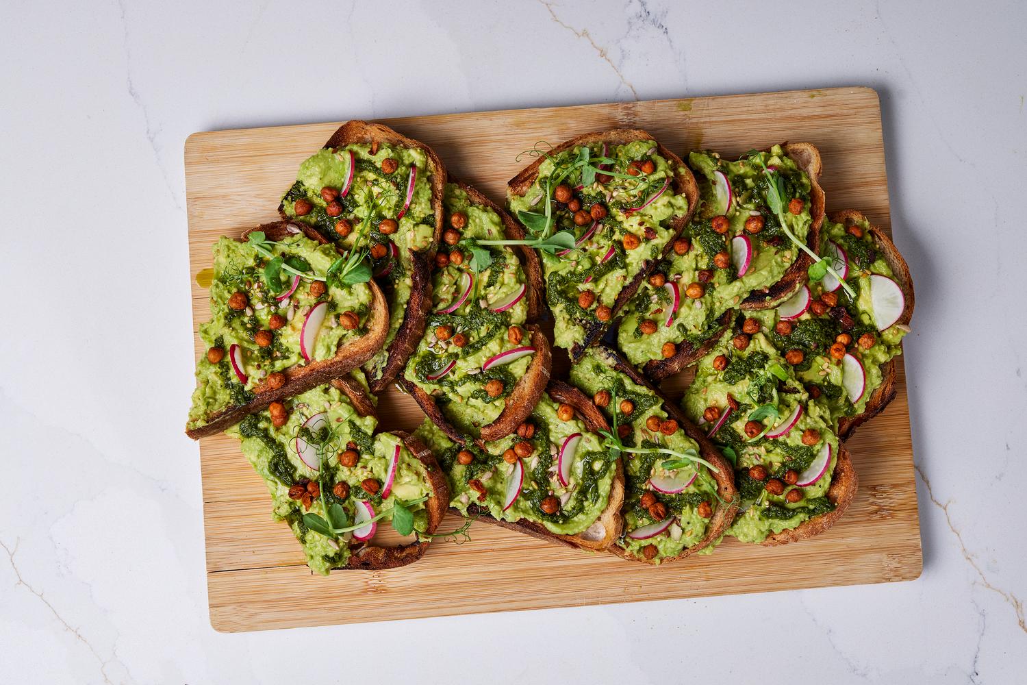 Slutty Toast Platter