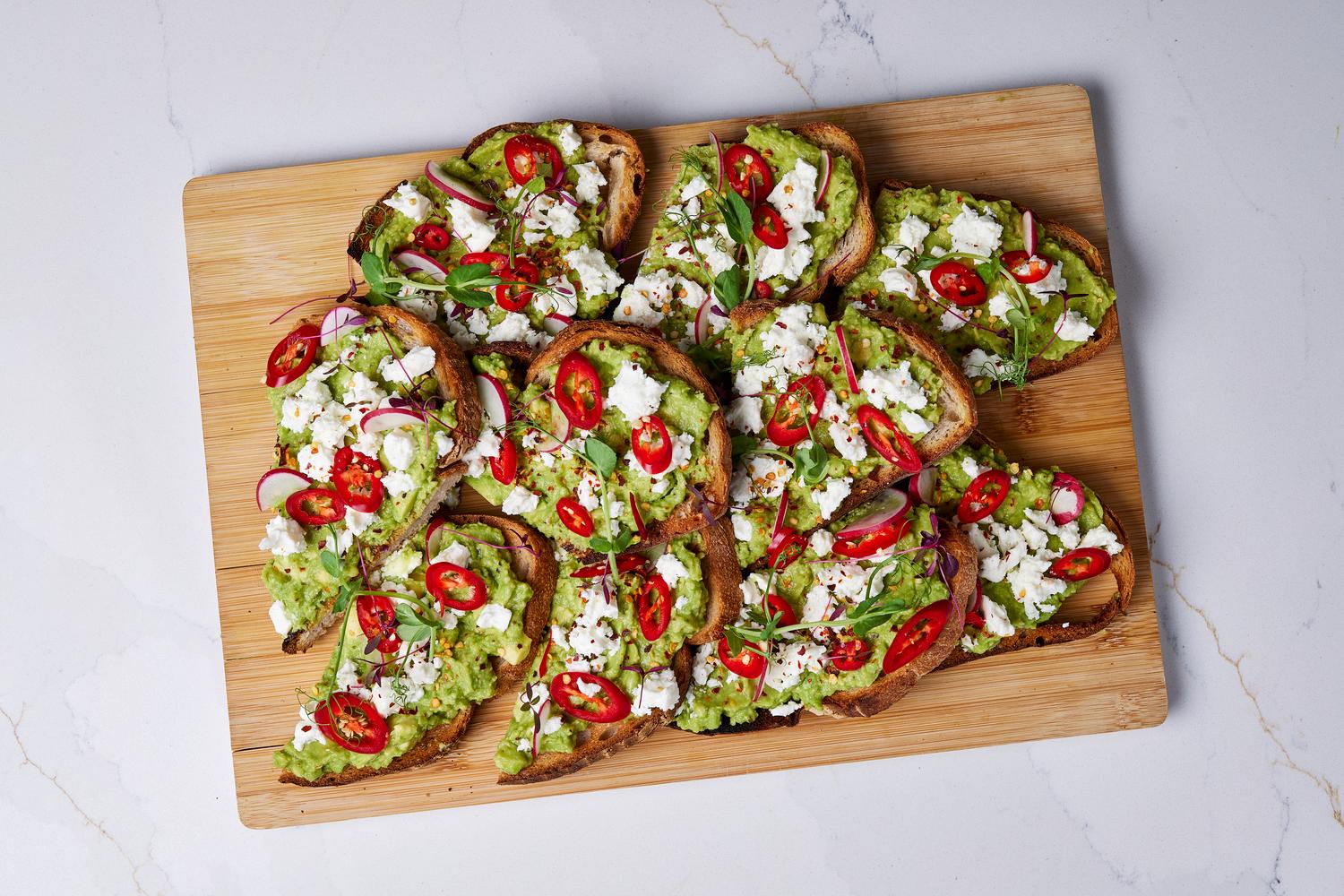Spicy Toast Platter