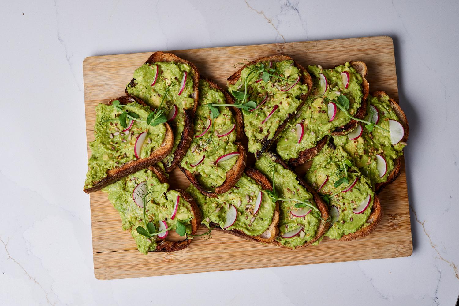 Naked Toast Platter
