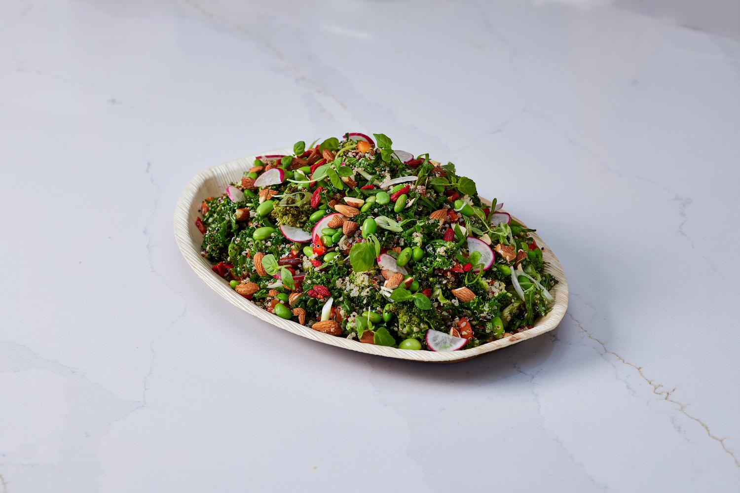 Superfood Salad Platter with Miso Dressing
