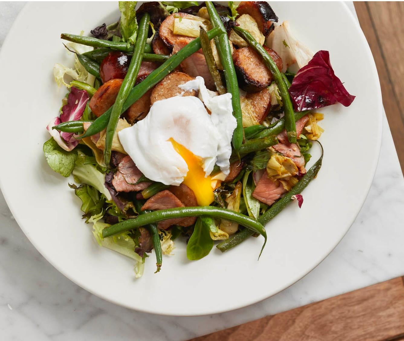 Warm Sausage Salad