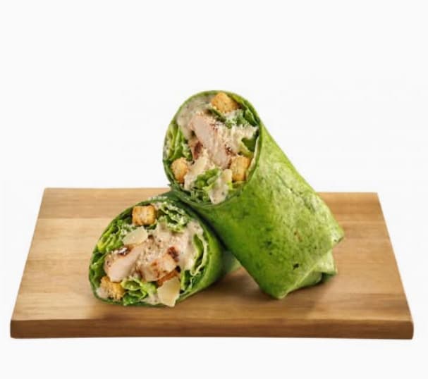 Chicken Caesar Salad Wrap