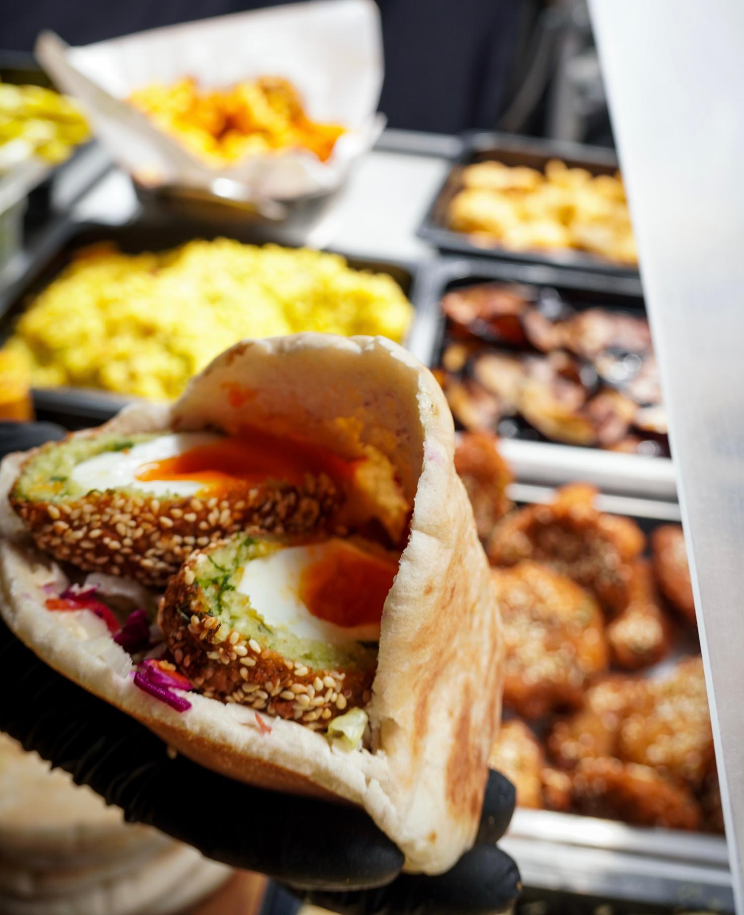 Scotch Falafel Pita