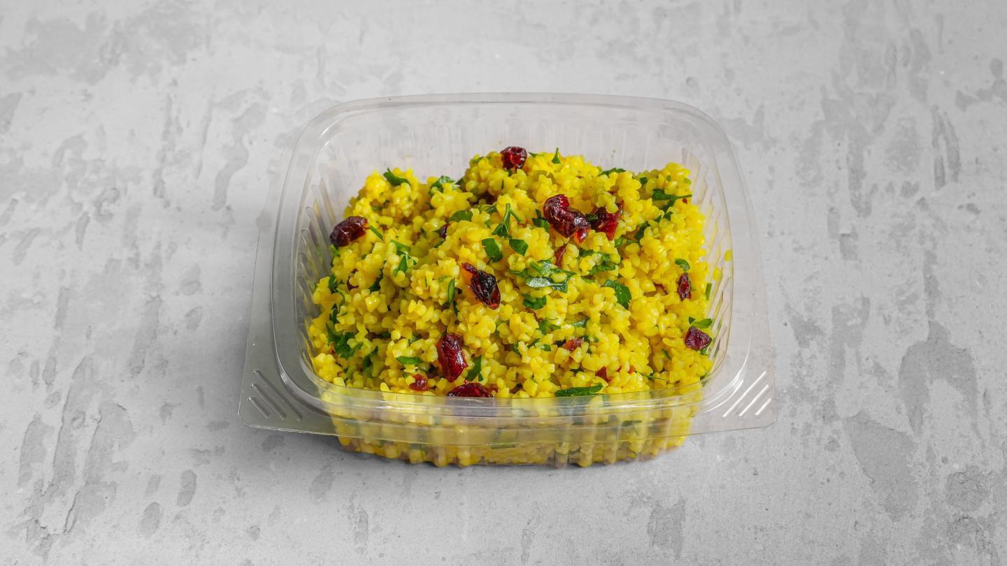 Turmeric-Infused Bulgur