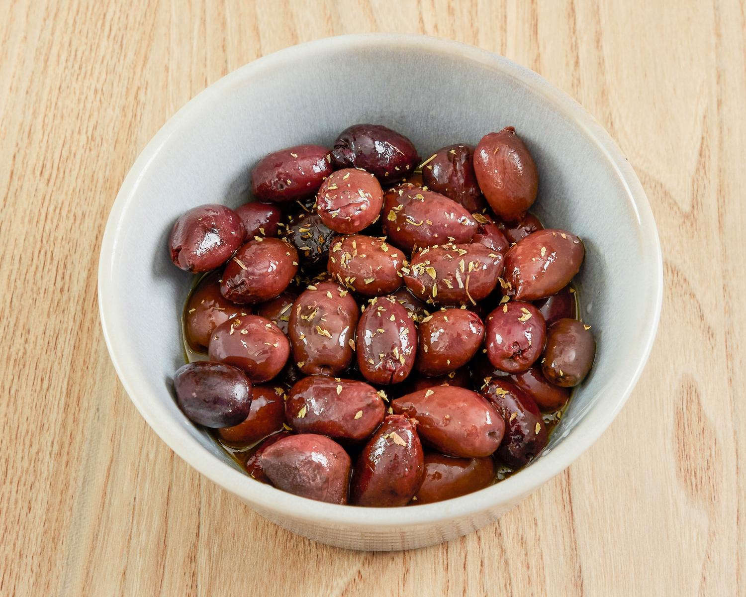 Marinated Kalamata Olives - A Greek Favourite