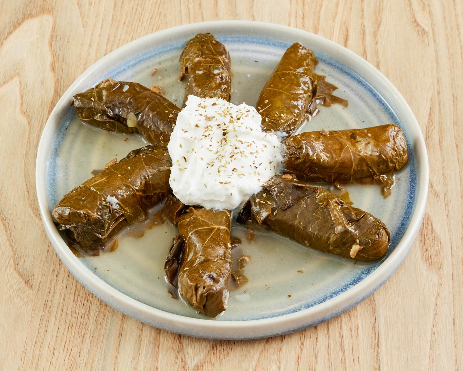 Dolmadakia Gialantzi - Stuffed Vine Leaves