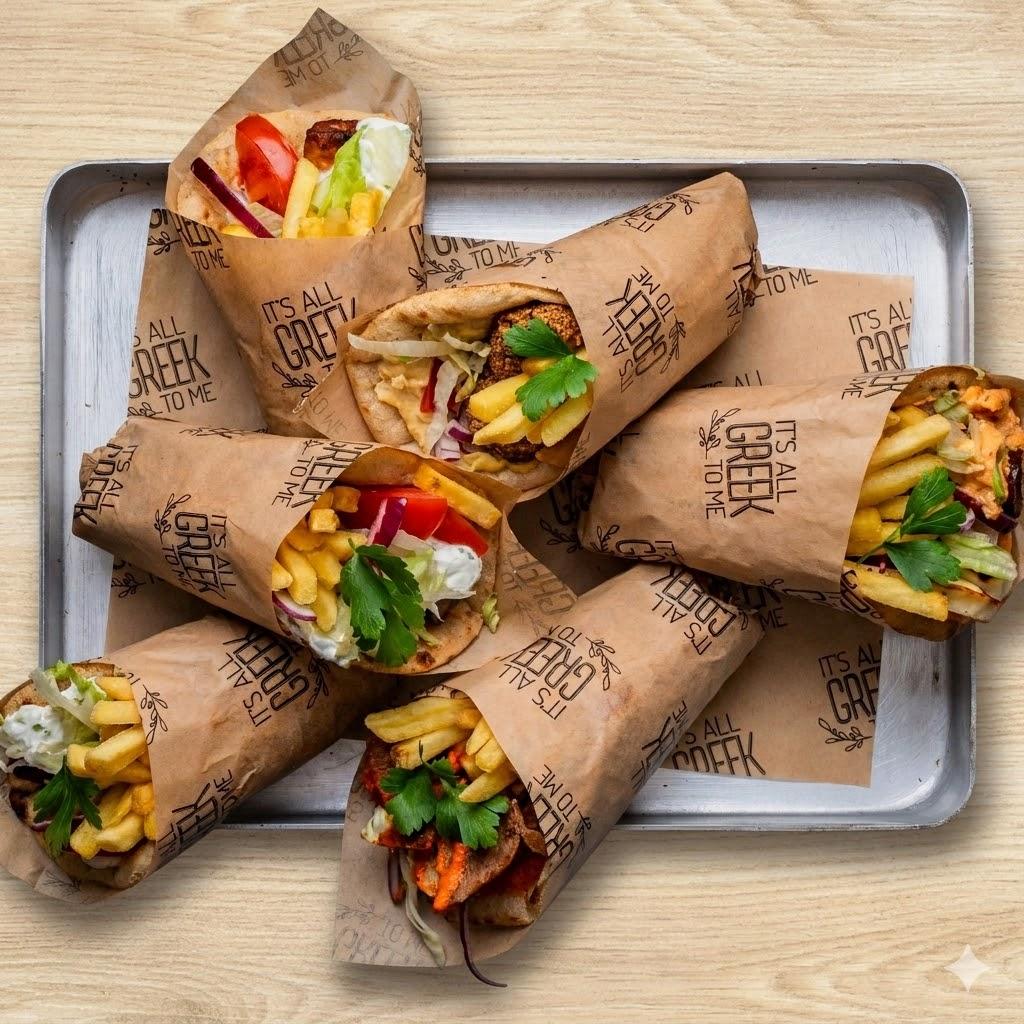 Wild Greek Wraps Pop Up (50 People Min.)