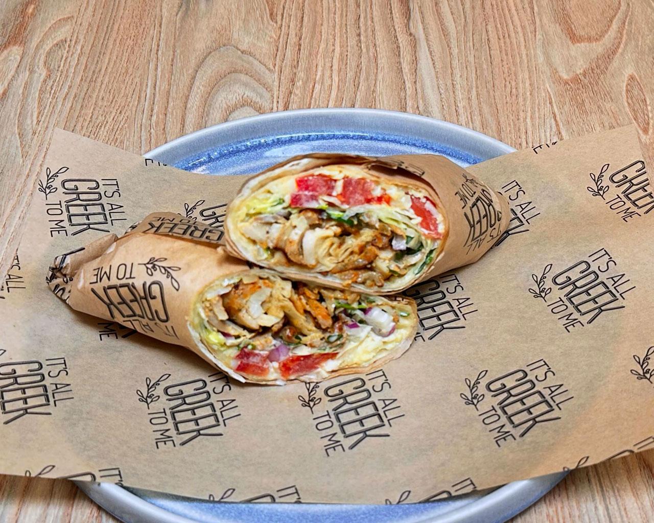 Greek Gyro Tortilla Wrap