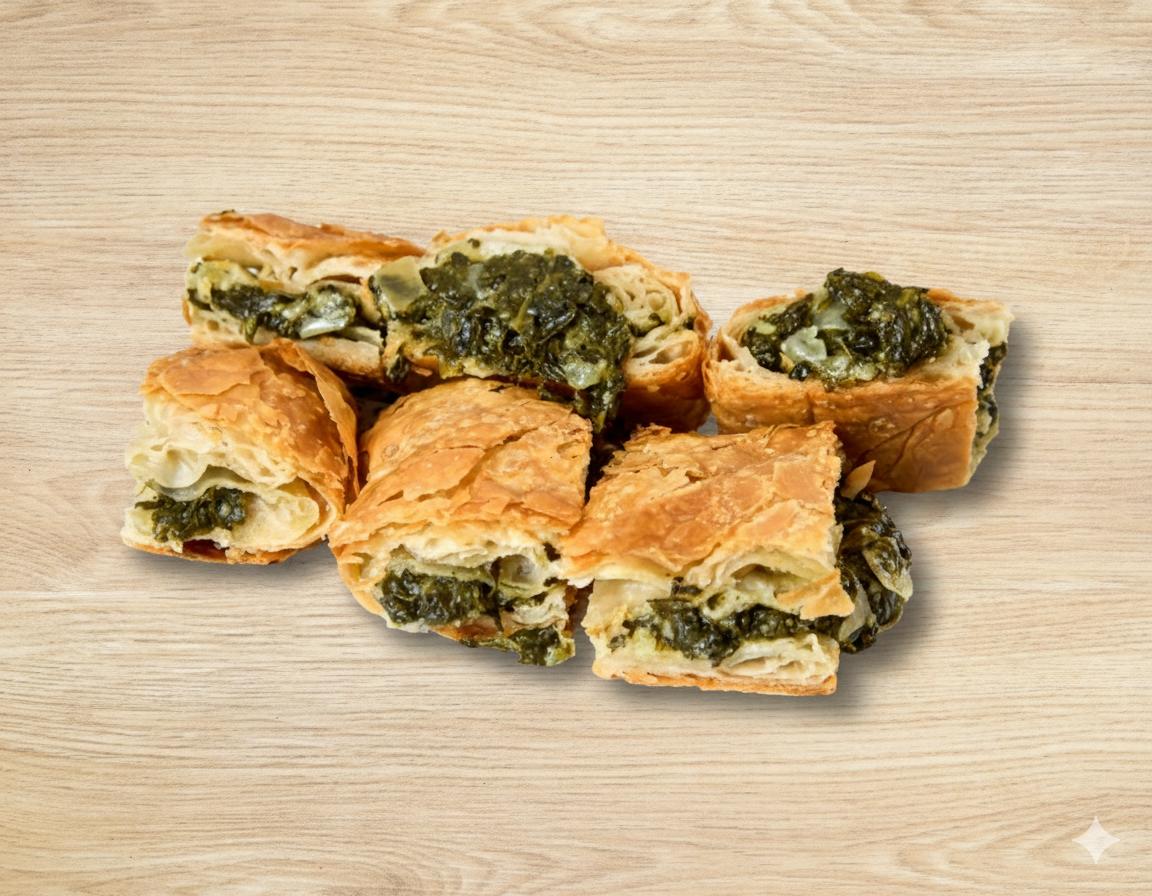 Bougatsa with Spinach