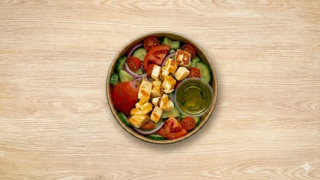 Halloumi Power Bowl