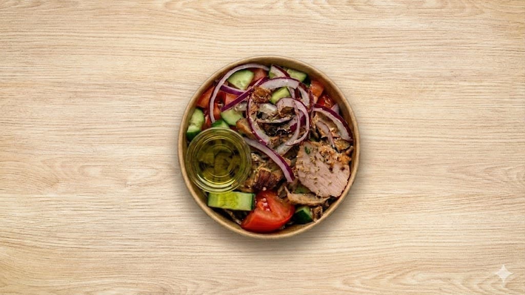 Pork Gyros Power Bowl