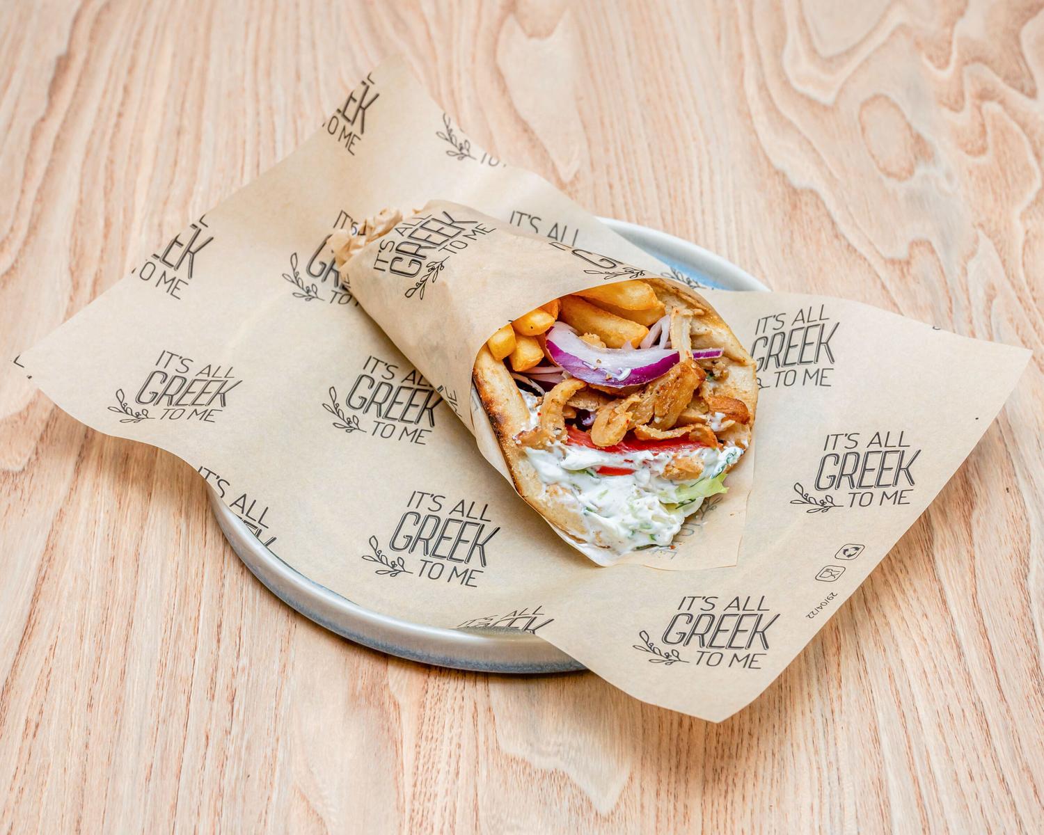 Classic Greek Gyro Wrap