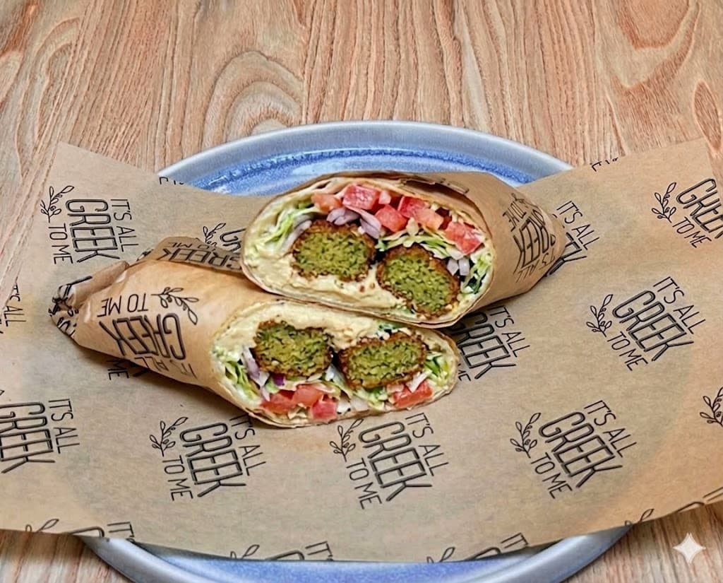 Vegan Falafel & Hummus Tortilla