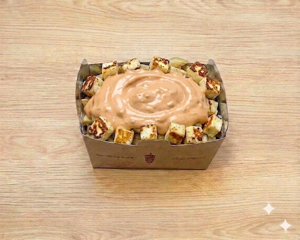 Halloumi Dirty Box (Vegetarian)
