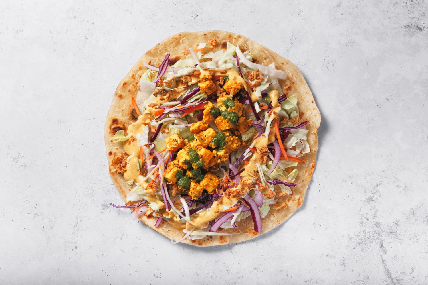 Paneer Tikka Wrap