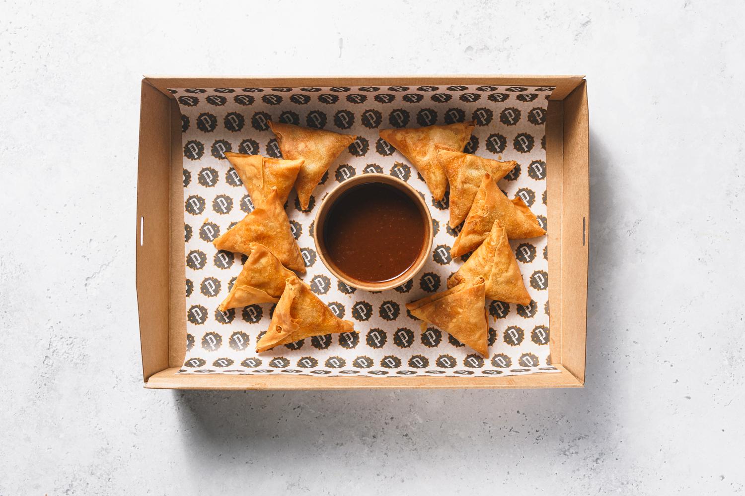 Veggie Samosa Platter