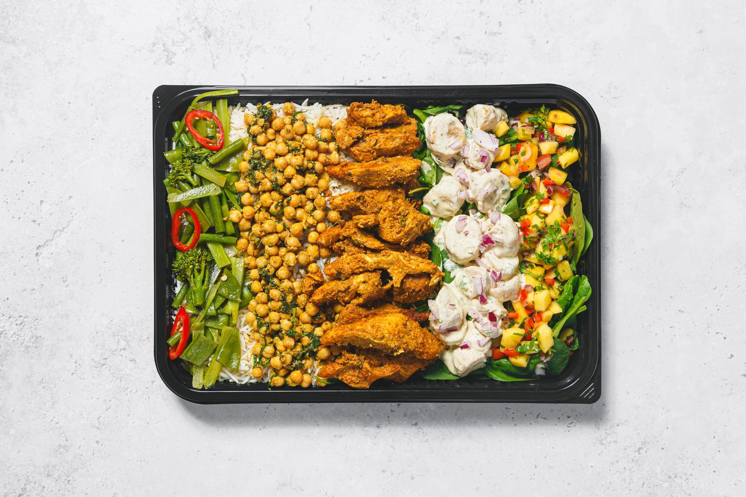 Chicken Tikka Salad Platter
