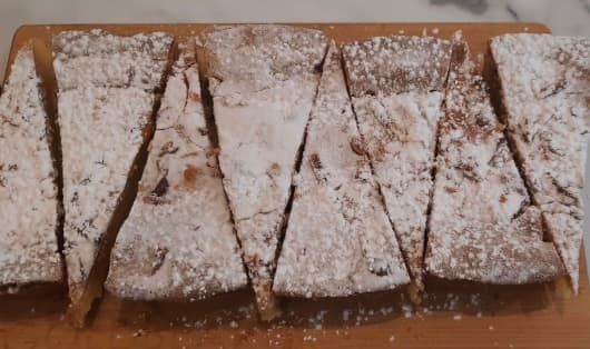 Lemon and Pine Nut Slice Platter