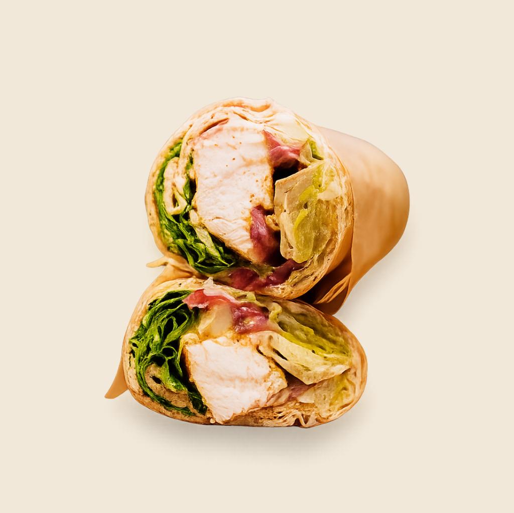 Grilled Halloumi Wrap V