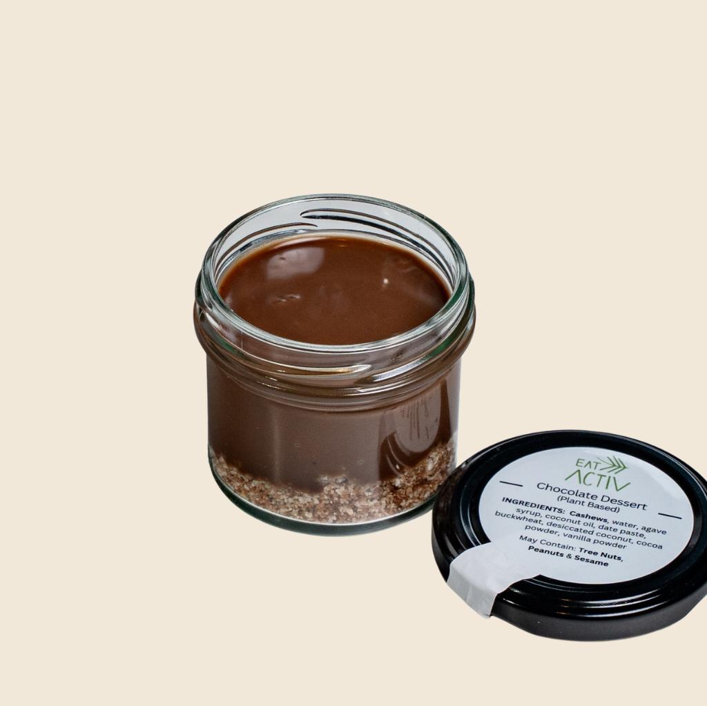 Chocolate dessert pot