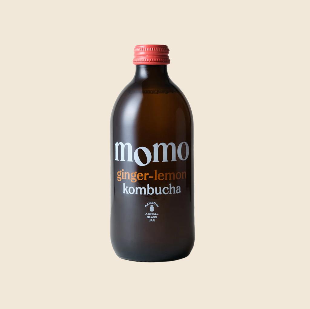 MOMO Kombucha Ginger Lemon