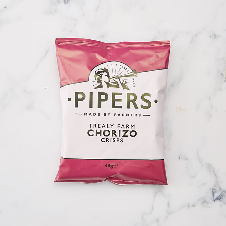 Pipers Chorizo Crisps