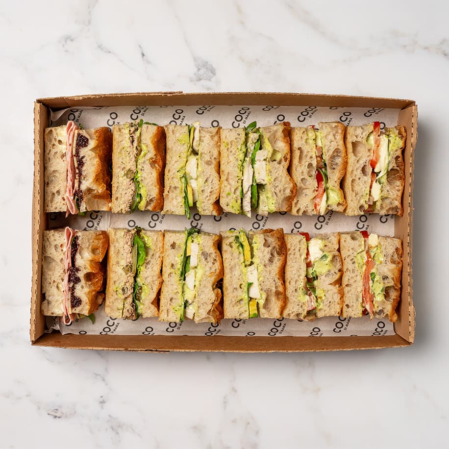 Focaccia Sandwich Platter 
