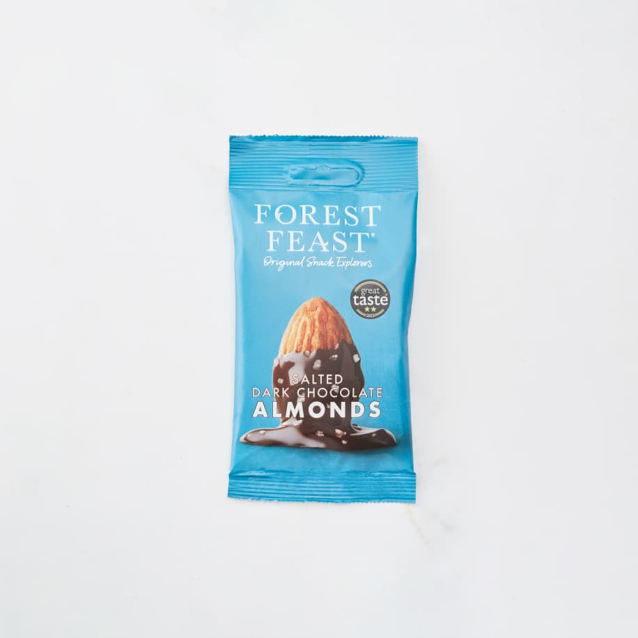Forest Feast Salted Dark Choc Almonds 🌱